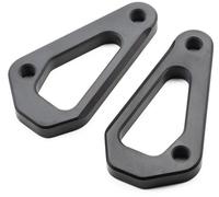 Kriega OS Yamaha Tenere 700 Jeu de plaques de maintien de siège standard, noir, Taille unique