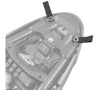 Kriega US-Drypack Triumph Trident 660 Kit de montage, noir, Taille unique
