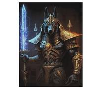 Krieger-Anubis Puzzles Adulte - Puzzle en Bois 500 Pièces - Challenge - Adultes Et Enfants Dès 12 Ans 55×41cm