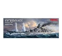 Kriegsmarine Battleship Km Bismarck - 1:700e - Meng-model G