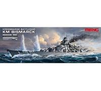 Meng-Model PS-003 - 1:700 Cuirassé De La Kriegsmarine KM Bismarck - Neuf