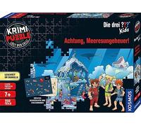 Krimi-Puzzle: Die drei ??? Kids 150 Teile - Achtung, Meeresungeheuer!