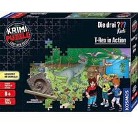 Krimi Puzzle: Die drei ??? Kids 200 Teile - T-Rex in Action (drei Fragezeichen)