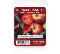 Kringle Candle Bourbon Apple & Oud tartelette en cire 64 g