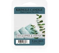 Kringle Candle Eucalyptus & Cotton tartelette en cire 64 g