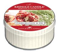 Kringle Candle Pomegranate & Fir Daylight bougie chauffe-plat 42 g