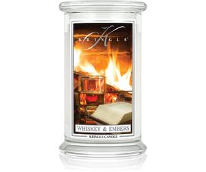 Kringle Candle Whiskey & Embers bougie parfumée 623 g