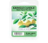 Kringle Candle Yuzu & Sage tartelette en cire 64 g