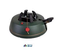Krinner GmbH Comfort Grip M 94225 Support de Sapin de Noël avec pédale et réservoir d'eau de 3,5 l pour Hauteur d'arbre jusqu'à 2,5 m Fabriqué en Allemagne en Plastique Vert 36 cm