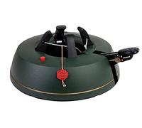 KRINNER® Comfort Grip S 94215 Pied de Sapin de Noël avec pédale à Cordage et réservoir d'eau de 3 l pour Hauteur d'arbre jusqu'à 2,3 m Fabriqué en Allemagne Vert Mat