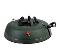 Krinner® Ultra Grip 94255 Support XXL pour sapin de Noël, avec pédale à corde, cloche de sécurité et réservoir d'eau de 11 l pour hauteur d'arbre jusqu'à 4 m, fabriqué en Allemagne, vert (mat)
