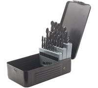 Krino 01016306 HSS Forets rullate pour fer, lot de 25 pièces, acier