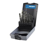 Krino 10240306 tarauds HSS M 3 ÷ 12 avec embouts pour preforo, Set de 14 Pièces, Acier
