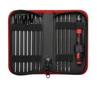 Krino 65006042 Assortiment 12 pièces Outils de précision, Noir