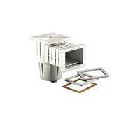 Kripsol Skimmer Liner ou piscines polyester standard bouche cadre carré ABS blanc