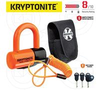 Kryptonite Evolution Premium Pack With Cover&reminder U-lock Orange 54 x 48 x 14 mm