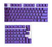 Kripyery 117PCS / Set Mini KEYCAP KEYCAP MÉCANIQUE RÉSISTANTE Claves CHEYCAPS DÉCORATIVE Couleur DE PURT Pourpre