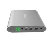 Krisdonia 50000mAh Batterie Externe Power Bank Chargeur Portable avec Double USB (Quick Charge 3.0)+Type-C+Sortie DC pour Ordinateurs, Portables PC, Laptop, MacBook, Smartphone