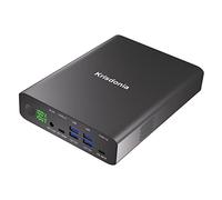 Krisdonia Batterie Externe Charge Rapide USB C 100W, Power Bank 64000mAh, 2 Ports USB-C PD3.0, 4 Ports USB-A QC3.0 Batterie Portable Compatible avec Macbook, iPhone, Samsung Galaxy, iPad et Plus