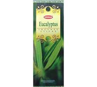 KRISHAN Bâtons d'encens Eucalyptus - Lot de 3 boites de 8