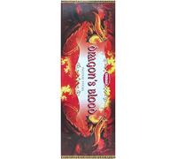 KRISHAN Bâtons d'encens Sang du Dragon - Lot de 3 boites de 8