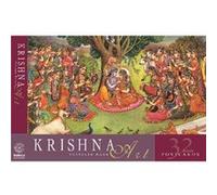 Krishna Art Postcard Book