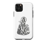 Krishna Flûte de dévotion sacrée divinité hindoue Coque pour iPhone 11 Pro