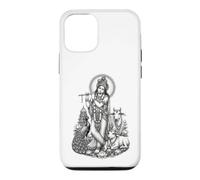Krishna Flûte de dévotion sacrée divinité hindoue Coque pour iPhone 12/12 Pro