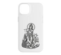 Krishna Flûte de dévotion sacrée divinité hindoue Coque pour iPhone 14 Plus