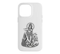 Krishna Flûte de dévotion sacrée divinité hindoue Coque pour iPhone 14 Pro Max