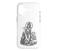 Krishna Flûte de dévotion sacrée divinité hindoue Coque pour iPhone 16