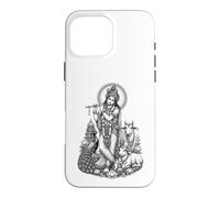 Krishna Flûte de dévotion sacrée divinité hindoue Coque pour iPhone 16 Pro Max