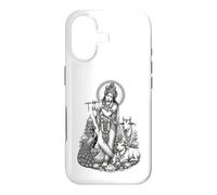 Krishna Flûte de dévotion sacrée divinité hindoue Coque pour iPhone 17