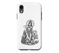 Krishna Flûte de dévotion sacrée divinité hindoue Coque pour iPhone XR
