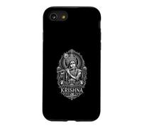 Krishna Radha Flûte Lotus Hindou Devotion Coque pour iPhone SE (2020) / 7/8