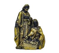 Krishna Statue en résine - Déité hindoue jouant de la flûte, art spirituel d'Asie du Sud-Est pour la maison, le bureau, le temple, l'autel, la décoration de méditation, sculpture indienne unique