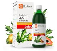 Krishna's Herbal & Ayurveda Papaya Jus de feuilles - 500 ml (1 pièce)