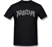 Krisiun Men's T-Shirt Graphic Printed Black Tee XL