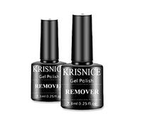 KRISNCIE Dissolvant Vernis Semi Permanent 2 Pièces, 3-5 Minutes Remover Vernis Semi Permanent Professionnel, Vernis à Ongles en Gel Pour un Retrait Rapide Sans Endommager les Ongles (KXJ2-001)