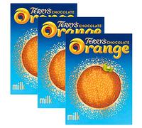 KRISP 3 x 157 g Terrys Chocolat au lait Orange Snack sucré Cadeau Cadeau de remplissage de bas