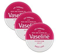 KRISP 3 x 20 g Rosy Dry Lips Baume à lèvres hydratant doux apaisant nourrissant