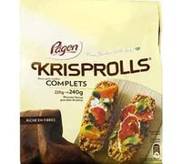 Krisprolls Petits pains suédois complets - Le paquet de 240g