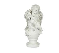 Figurine d'ange décorative Blanc 22 x 22 x 48 cm (2 pièces)
