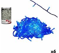 Krist+ Guirlande de lumières LED bleues 14,4 m Transparent 6 W (6 pcs.)