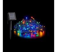 Krist+ Guirlande Lumineuse LED Solaire Multicolore