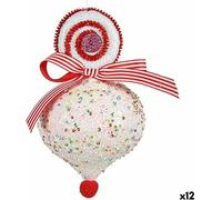 Krist+ Teardrop Décorations de Noël blanc 11 x 17 x 11 cm (12 pièces)