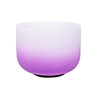 Kristall-Singing Bowl, 8 pouces de taille, 432Hz fréquence , 432Hz B Note in French is : 432Hz B Note