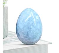 Kristallei - Ornement en pierre polie | Support de paume de poche - Accessoire Reiki - Sculpture boule - Décoration de bureau - Présentoir minéral de - Pièce d'énergie à collectionner