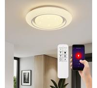 Kristallleuchte Luminaire de Salon Plafonnier Tdc Sterneneffekt LED Dimmer Smart