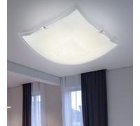 Kristallleuchte Plafonnier Suspension Lampe de Salon Blanc Neutre LED L 25cm